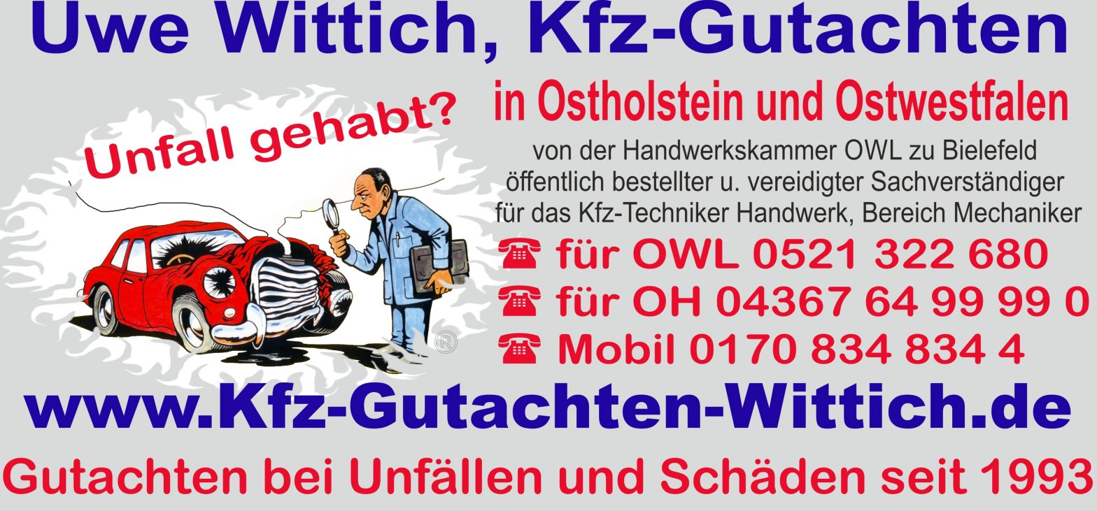 Kfz Sachverständiger Uwe Wittich